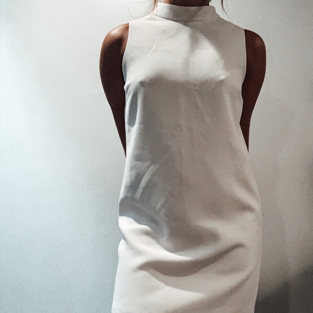 HIGH-NECK DRESS - Picture 2 of 2
